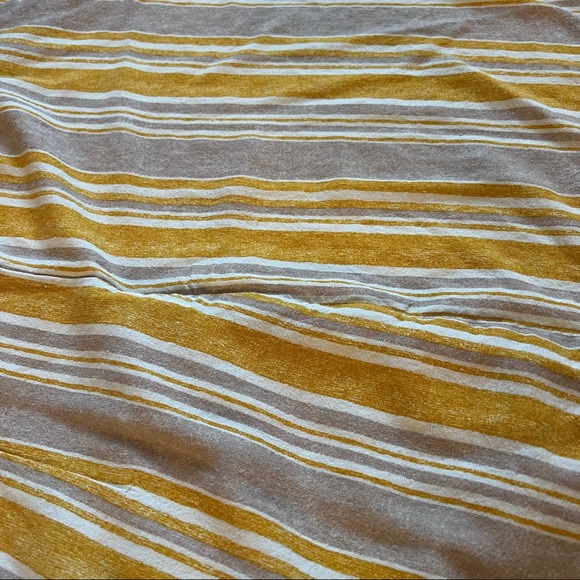 LELIS romper, yellow and gray size S faux wrap - Picture 4 of 8